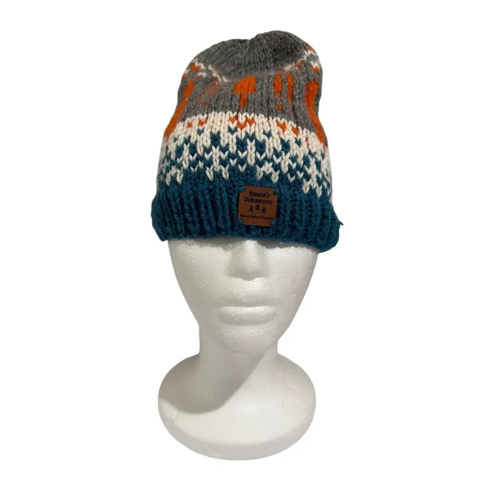 Nancy Bates Designs Hand Knit State Parks Hat Hawaii